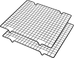 Baking Cooling 2SETS, Cookie Racks Grilling 11" * 10" Small Square. Fixed Price $15.91.