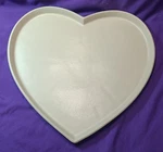 Pampered Chef New Medium Heart-shaped Baking Stone Retired #101443. Fixed Price $34.99.