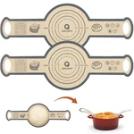 Silicone Sourdough Bread Mat - 2PCS Round Baking Slings For Dutch.... Fixed Price $18.42.