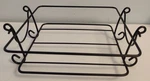Temptations By Tara Metal Black Square Wire Rack For 8 In Baker. Fixed Price $7.99.