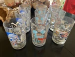 Vintage Walt Disney World 25TH Anniversary Mcdonalds Glasses Set Of 3 W/ Og Bags. Fixed Price $30.00.