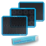 3PCS Guy Dream Perforated Silicone Baking 11-4/5" 15-3/4" Choux Mat.... Fixed Price $24.64.