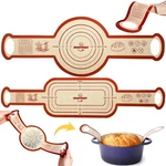 Sourdough Silicone Bread Sling For Dutch Oven, 2PCS Standard, Oval+round. Fixed Price $16.92.