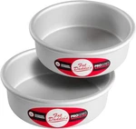 Fat Daddio's Anodized Aluminum Round Cake Pans, 2 Piece Set, 6 X Inch. Fixed Price $27.00.