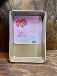 New Paris Hilton Nonstick Carbon Steel Bakeware 13" X 9" Cake Pan, Pink & Silver. Fixed Price $22.99.