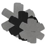 Fal 6 Piece Cookware Protector Set Black Trivet Guards For Pans And Bakeware. Fixed Price $28.09.