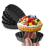 Mini Tart Pan 4 Inch With Removable Bottom Quiche Nonstick Round P.... Fixed Price $19.20.