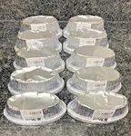 60 Pack Disposable Jetfoil Xtra Small Aluminum Loaf Pan/challah Tin Baking. Fixed Price $25.95.