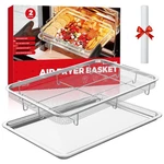 Air Fryer Basket For Oven, And Stainless Steel Baking Tray Pant. Fixed Price $70.10.