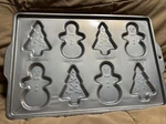 Ekco Cookie Sheet Pan Bakers Secret Nestle Toll House Christmas Tree Snowman Htf. Fixed Price $14.95.