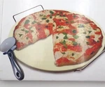 Laroma Deluxe Pizza Baking Stone Set 15 Plus Cooling Rack & Cutter New. Fixed Price $14.99.