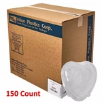Inline Plastics Surelock Hinged Clear Clamshell Take-out Containers 150/CASE. Fixed Price $89.00.