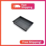 Chicago Metallic Petite Roast Pan Set With Rack, 10X7 Inch Nonstick Toaster Oven. Fixed Price $26.71.
