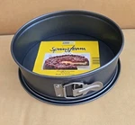 Kaiser 9" Springform Pan Gray Nonstick Steel 5 Cup Made Germany New. Fixed Price $27.00.