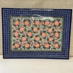 Ceramika Artystyczna Unikat Starzyk Polish Pottery Cookie Sheet Tray 15.25. Fixed Price $250.00.
