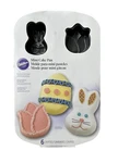 New Wilton Easter Bunny, Egg, Tulip Mini Cake Pan Mold 3D. Fixed Price $12.81.