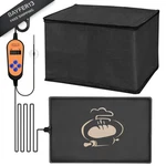 Kqsnbg Bread Proofer Mat With Warming Box, 15.7 11.8 1.6 Inches, Clear. Fixed Price $30.66.