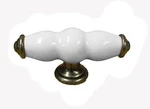 White Porcelain Oxford Handle Multiple Finishes 90MM. Fixed Price $24.07.