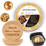 Ailun 9INCH Round Air Fryer Disposable Paper Liners, 100PCS Non-stick. Fixed Price $18.70.