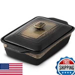 Koov Ceramic Casserole Dish Lid Rectangular Baking Set Lasagna Pans For. Fixed Price $99.73.