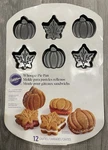 Wilton 12 Whoopie Mold Baking Pan Pumpkins And Leaves Aluminum Non Stick. Fixed Price $15.00.