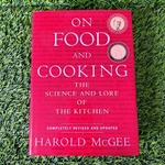 On Food And Cooking : By Harold Mcgee (2004, Hardcover). Fixed Price $30.00.