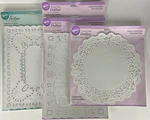 6-PACKS Wilton Paper Grease Proof Doilies Placemats, 10"X14", 12" Round. Fixed Price $9.99.