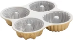 91377 Nordicware Cup Bundt Quartet Pan, Gold. Fixed Price $74.11.
