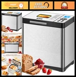 Kbs 19-IN-1 Programmable Bread Maker, 2 Lb Stainless Steel, Ceramic Pan. Fixed Price $230.99.