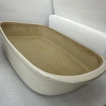 Pampered Chef 9X13 Glazed Beige Stoneware Heritage 061002. Fixed Price $39.99.