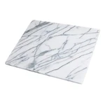 Fox Run Marble Pastry Board Natural Stone Non-slip Feet Elegant Kitchen 12"X16". Fixed Price $52.89.