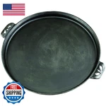 Camp Chef 14-INCH Cast Iron Pizza Pan More CIPZ14. Fixed Price $73.95.