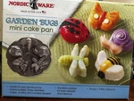 Nordic Ware Garden Mini Cakelet Pan New Box Butterfly Ladybug Snail. Fixed Price $15.99.