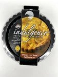 New Wilton Quiche Tart Pans Indulgence Professional Bakeware 6 Pc Round 4". Fixed Price $18.81.