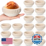 Foldtier 20 Pcs Banneton Bread Proofing Baskets Bulk 5 Inch Mini Round Dough. Fixed Price $109.48.