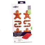 Mastrad Paris Silicone Flexable Baking Molds Christmas Gingerbread Candy Cane. Fixed Price $8.99.