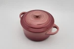 Le Creuset Mini Cocotte W/ Lid - 8 Oz Rose Quartz Nwob Seconds. Fixed Price $39.00.