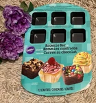 Wilton Non-stick Bar Baking Pan Great For Brownies Cupcakes 12 Cavity. Fixed Price $24.99.
