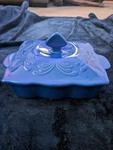 Chantal Talavera Collection Qt Blue Ceramic Covered Casserole Dish 2007 #93. Fixed Price $29.99.