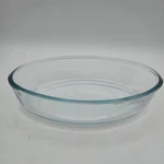 Marinex Oval Glass Baking Dish Clear 8X5IN Casserole Made Brazil. Fixed Price $14.24.