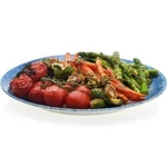 Libbey Blue Artisan Stoneware 13" Serving Platter #56890. Fixed Price $36.99.