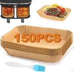 Air Fryer Disposable Paper Liners 150PCS Parchment 8.7X5.5"RECTANGLE For Ninja. Fixed Price $18.44.