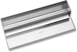 Stainless Steel Terrine Mold With Cover Flat Bottom 11.75 By 2.25INCHES Silver. Fixed Price $88.65.