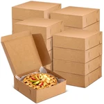 36 Pack Pizza Bakery Boxes 8" 3" Kraft Square For Pie, Co.... Fixed Price $28.22.