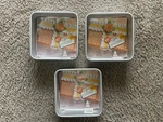 Lot Of 3 Wilton 6 Inch Square Performance Cake Pans Free Ship. Fixed Price $59.99.