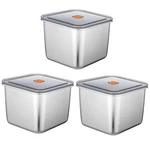 Wensdr Packs Large 6.3INCHES Square Stainless Steel Pizza Dough Proofing. Fixed Price $36.56.