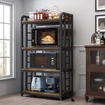 Bakers With Power Outlet 4-TIER Kitchen Baker's Rack,microwave Stand Wi.... Fixed Price $193.39.