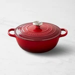 Sale Creuset Signature Enameled Cast Iron Soup Pot, 4.5-QT.. Fixed Price $144.99.