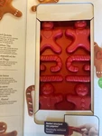 New Mastrad Paris Silicone Flexable Baking Molds Gingerbread Candy Cane. Fixed Price $6.50.