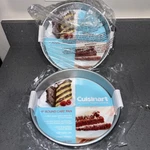 Cuisinart 9" Chefs Classic Nonstick Bakeware Round Cake Pan AMB-9RCK Lot Of 2. Fixed Price $29.95.